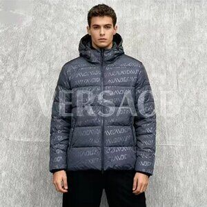 Versace Jeans Couture Hooded Padded Jacket